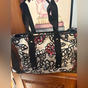 Coach authentic Poppy Floral Graffiti Tote